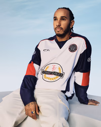 Mercedes F1 X Tommy X Clarence Ruth — campaign visual 1