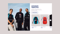 Mercedes F1 X Tommy X Clarence Ruth — campaign visual 3