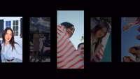 Tommy X Kendall — campaign visual, look three